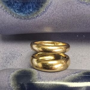 Mejuri Gold Vermeil Size 6 Duet Ring